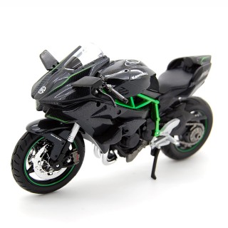 Kawasaki Ninja H2R Black 1:12