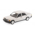 Mercedes-Benz 190E (W201) 1982 White 1:18