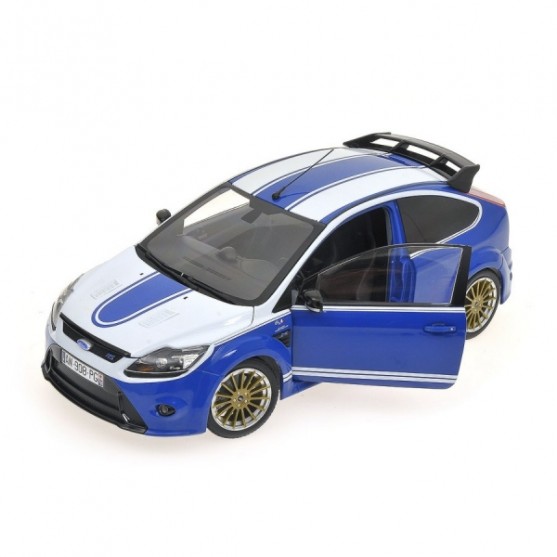 Ford Focus RS 2010 Le Mans Classic Edition 1972 Ford Capri Tribute 1:18