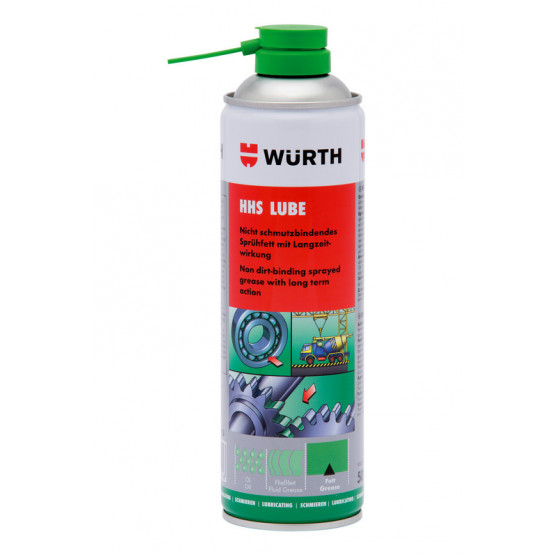 Lubrificante adesivo HHS Lube Wurth 500ml