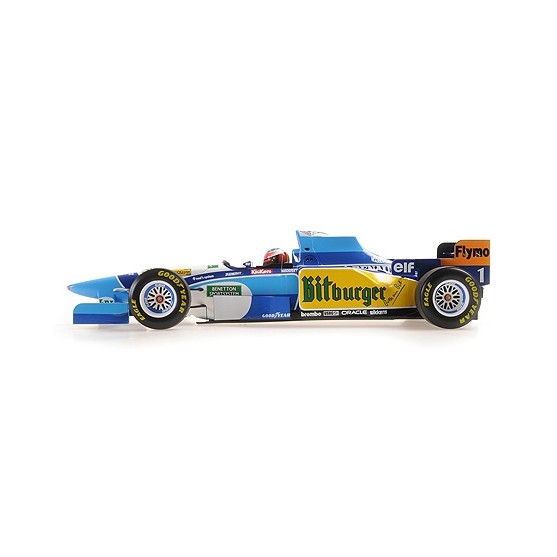 Benetton Ford B195 Michael Schumacher winner Monaco GP 1995 1:18
