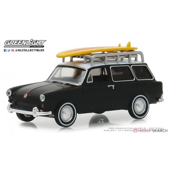 Volkswagen Type3 Squareback 1965 with Surf "Club Vee-Dub series 8" 1:64
