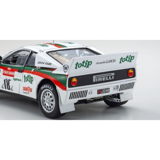 Lancia 037 Rally Jolly Club Totip 5th Rallye San Remo 1983 Miki Biasion - Tiziano Siviero 1:18