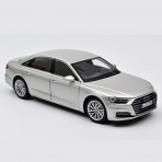 Audi A8 L 2018 Silver 1:18