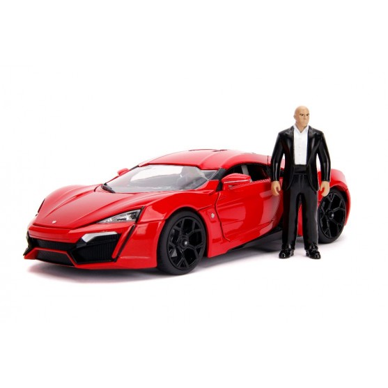 Lykan Hyper Sport  "Fast And Furious 7" with figure 1:18