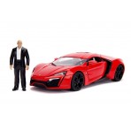 Lykan Hyper Sport  "Fast And Furious 7" with figure 1:18