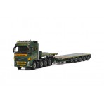Volvo FH4 Globetrotter 8x4 Nooteboom MCO PX 5 As semi lowloader 1:50