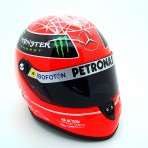 Michael Schumacher Casco Schuberth Red F1 2012 Amg Mercedes Petronas 1:2