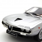 Alfa Romeo Montreal 1970 Silver Metallic 1:18
