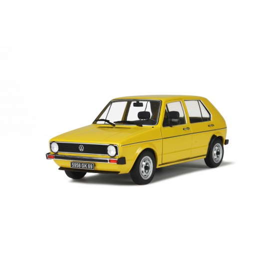 Volkswagen Golf L 1983 Yellow Rihad 1:18