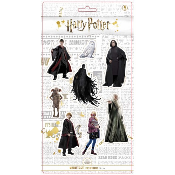 Harry Potter Real Caracters Magneti Set A
