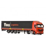 Iveco Stralis Hi-Way 4x2 con Semirimorchio centinato "Vos Logistic" (NL) 1:50