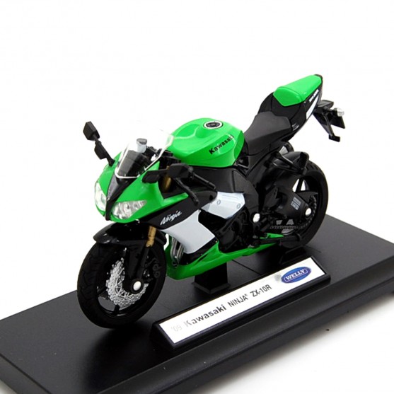 Kawasaki Ninja ZX-10R 2009 Green 1:18