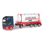 Volvo FH Gl. semirimorchio portacontainers "Alfred Talke" Logistic services 1:87
