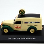 Fiat 1100 ELR Furgoncino 1951 "Galbani" 1:43