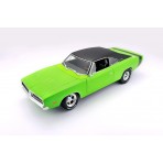 Dodge Charger R/T 1969 Green Black 1:18
