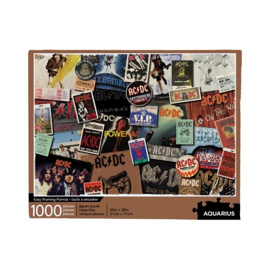 AC DC Discografia Albums 1000pz Aquarius