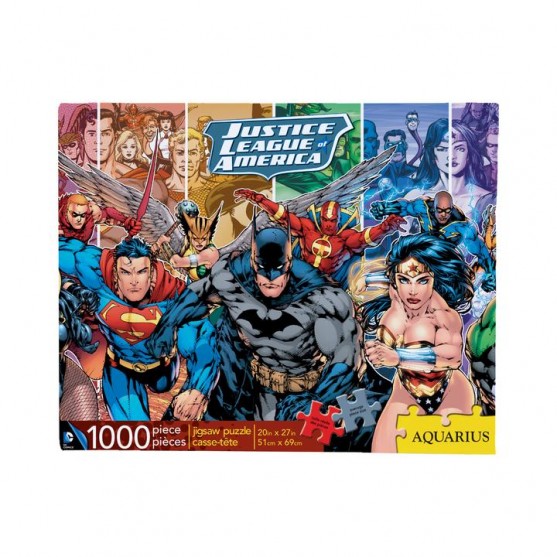 DC Justice League collage 1000pz Aquarius