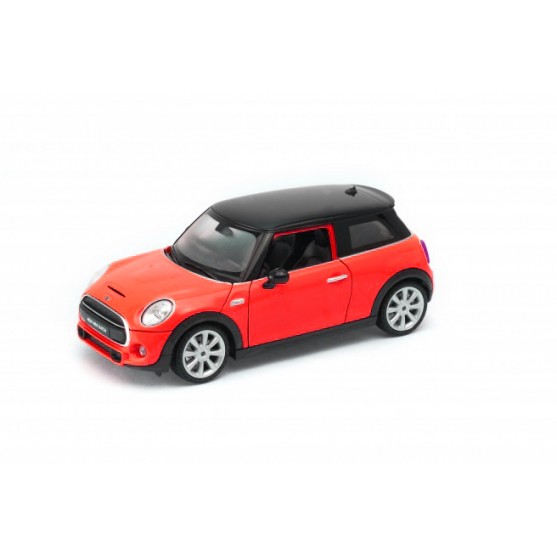 Mini Hatch 2013 Red - Black 1:24