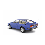 Alfa Romeo Alfetta GTV 2000 1976 Blue Leman 1:18