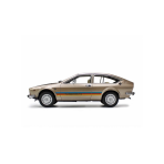Alfa Romeo Alfetta GTV 2000 Turbodelta 1979 Gold Metallic 1:18