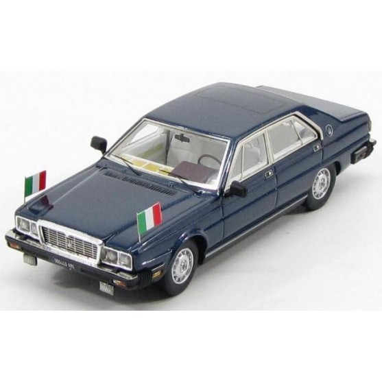 Maserati Quattroporte III 4.9 Presidenziale 1983 Blu Sera Metallizzato Presidente Pertini 1:43