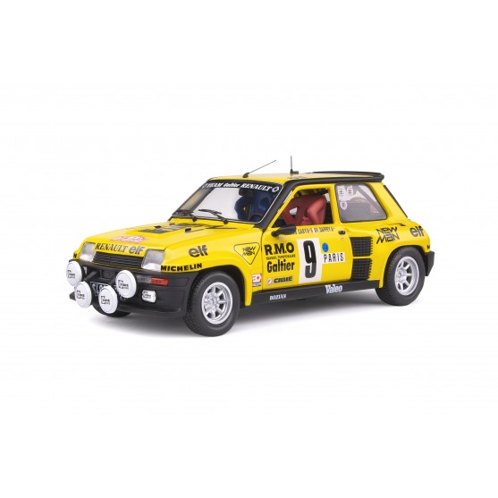 Renault 5 Turbo 5th Rallye Monte Carlo 1982 Bruno Saby - Francoise Sappey 1:18