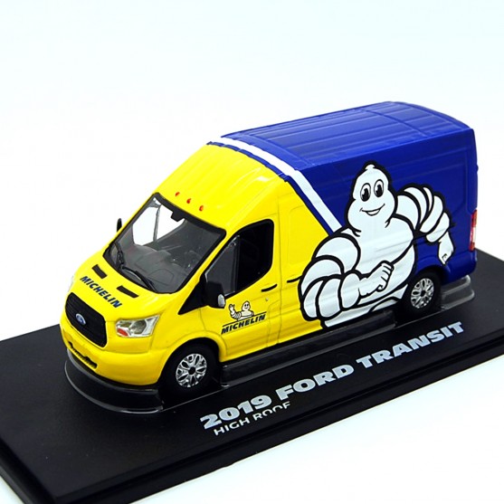 Ford Transit 2019 Van High Roof "Michelin" 1:43