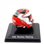 Kimi Raikkonen Casco Bell Helmet F1 2019 Alfa Romeo Racing 1:8