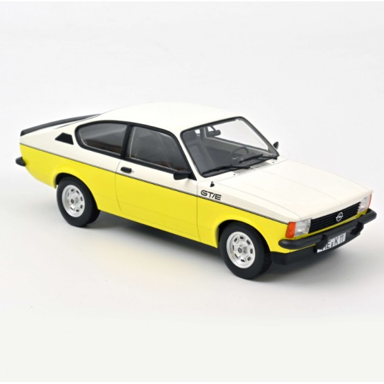 Opel Kadett GT/E 1977 - White & Yellow 1:18