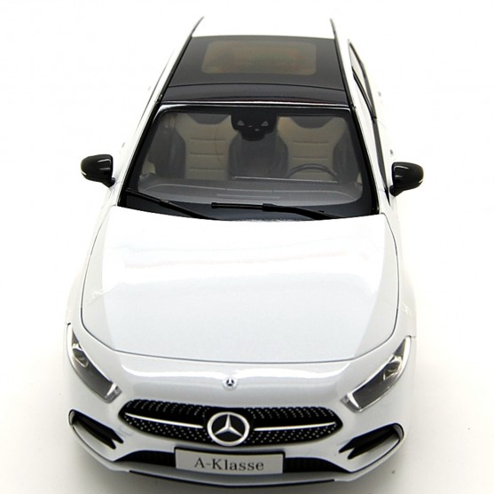 Mercedes-Benz A-Class W177 2018 Digital White Metallizzato 1:18