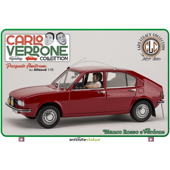 Alfa Romeo Alfasud 1981 Pasquale Amitrano "Bianco Rosso e Verdone" 1:18
