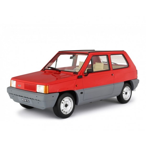 Fiat Panda 45 1980 Rosso Siam 1:18