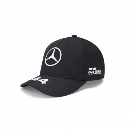 Mercedes-Amg Petronas F1 2021 Cappello Lewis Hamilton 44 Baseball Black