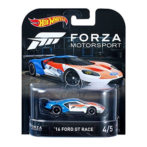 Ford Gt Race 2016 1:64 collezione Forza Motorsport 4/5 Hotwheels