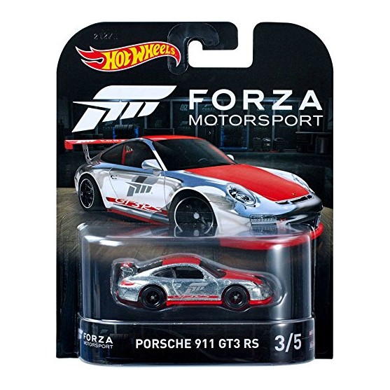 Porsche 911 GT3 RS 1:64 collezione Forza Motorsport 3/5 Hotwheels