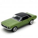 Ford Mustang 350 GT Coupe 1968 Green Metallic Black Roof 1:43