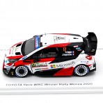 Toyota Yaris WRC 17 Winner Rally Monza 2020 WRC 2020 Sébastien Ogier - Julien Ingrassia 1:43