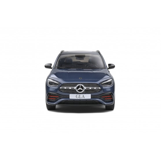 Mercedes-Benz GLA (H247) AMG Line 2019 Denim Blue Metallic 1:18
