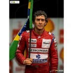 Ayrton Senna Winner Brazilian Gp 1991 Iron Studio Statua 1:10