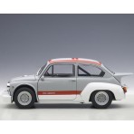 Fiat Abarth 1000 TCR 1970 Grigio / Strisce Rosse 1:18