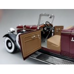 Ford Lincoln KB 1932 Top Down-Maroon 1:18