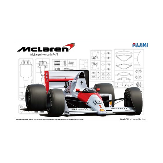 Mclaren Honda Mp4/5 F1 1989 Kit 1:20