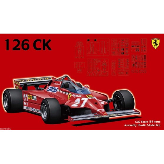 Ferrari 126CK F1 1981 Kit 1:20