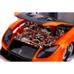 Mazda RX-7 Orange Black "Fast and Furious " Han’s 1:24