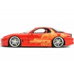 Mazda RX-7 "Fast and Furious " Julius Orange 1:24