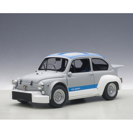 Fiat Abarth 1000 TCR 1970 Grigio / Strisce Blu 1:18