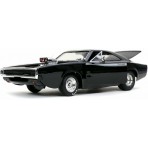 Dodge Charger R/T Dom's 1970 "Fast & Furious 9" Black 1:24