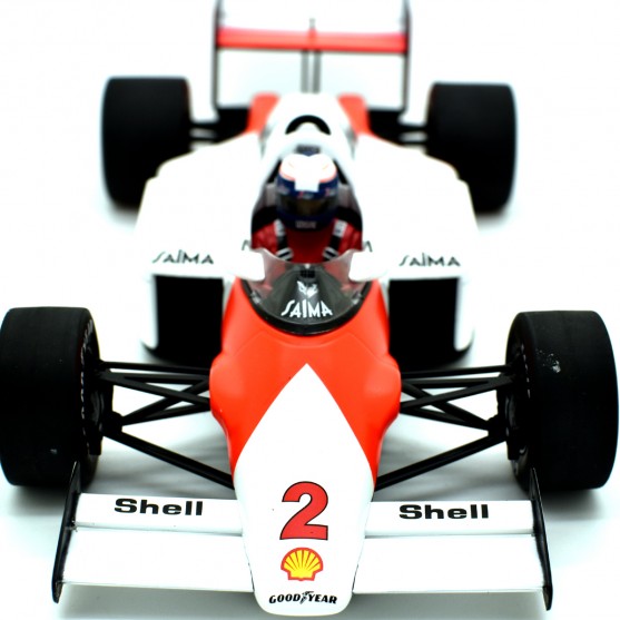 McLaren Tag Turbo MP4/2B Winner Monaco GP 1985 Alain Prost 1:18