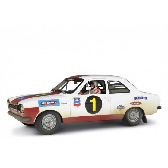 Ford Escort Rally 1968 Bianca con Terence Hill "Altrimenti ci Arrabbiamo" 1:18